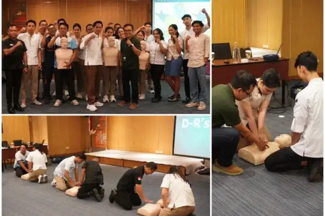 First Aid & Basic Life Support Training at The One Legian Highlights the Importance of Guest Safety